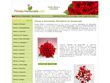 Tablet Screenshot of floresavenezuela.com